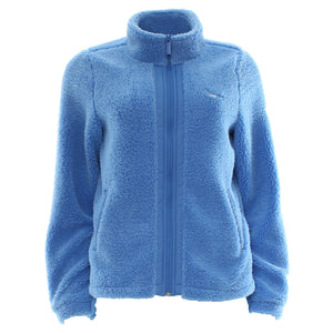 Relax & Renew Zahra Teddy Bomber Cornflour Blue