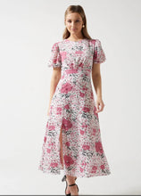 Load image into Gallery viewer, Pink floral dress