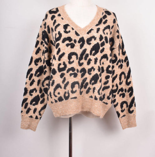 Animal soft knit jumper