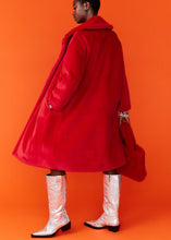 Load image into Gallery viewer, Faux Fur Red