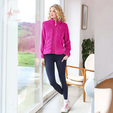 Load image into Gallery viewer, Relax &amp; Renew Zahra Teddy Bomber Magenta