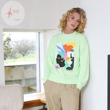 Load image into Gallery viewer, Relax &amp; Renew Alex Sweatshirt Pale Green